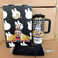 Labubu Black Insulated Cup 40 OZ Free Shipping