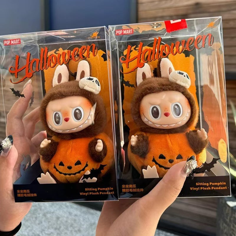 Halloween Labubu Plush with Box