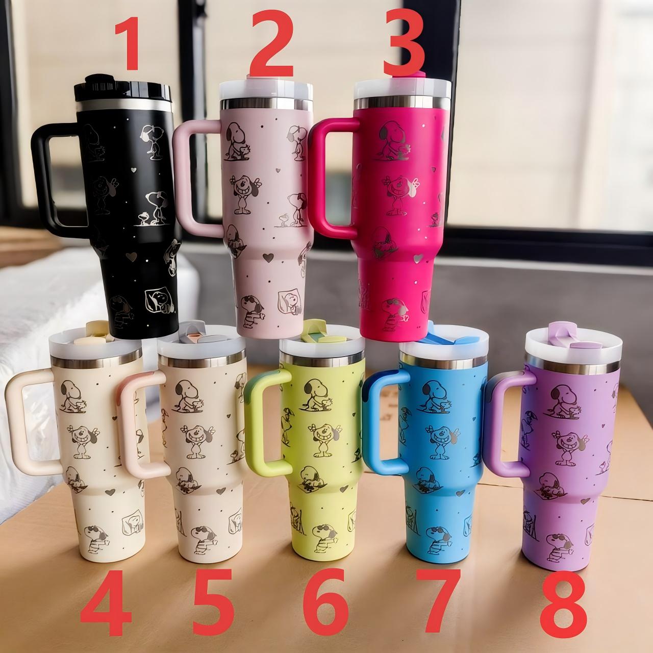 Snoopy  Insulated Tumbler 40OZ Free Shippment