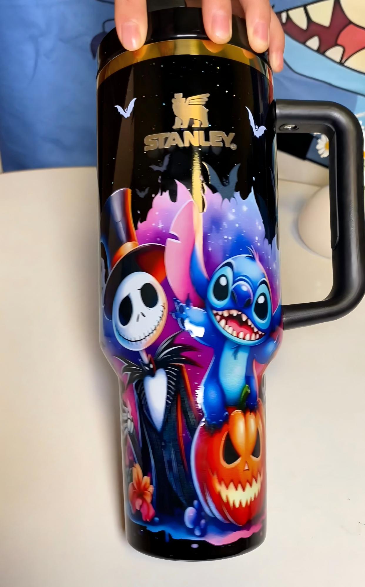 Stitch x Jack Insulated Cup Gift Box with Straw and Topper