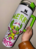 Stitch Christmas Insulated Tumbler 40OZ Free Shippment