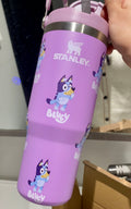 Bluey Purple Insulated Cup 30 OZ Free Shipping