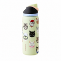 FreeSip 32oz Insulated Water Bottle | Cat Collage Edition